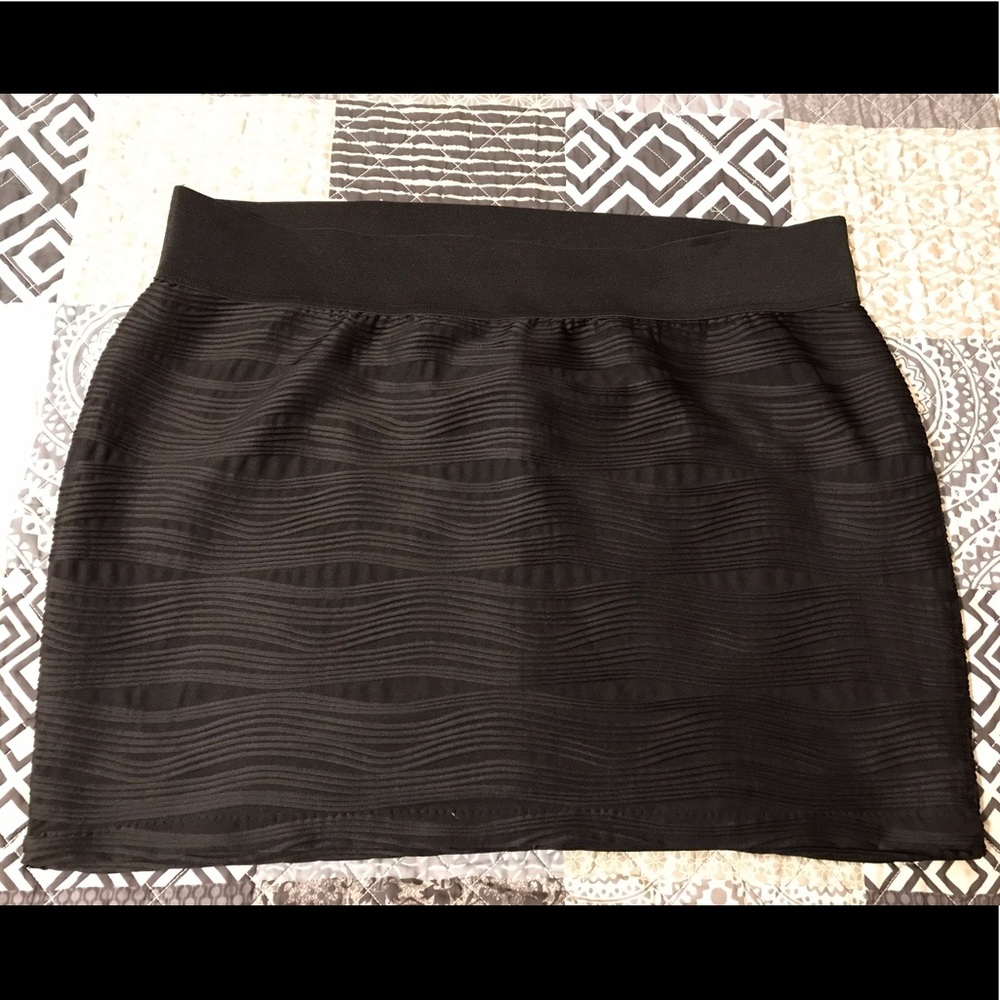 Maurices Plus Size Black Skirt